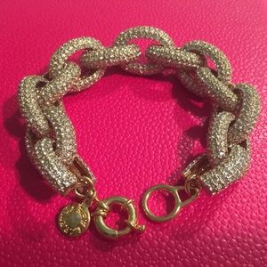 J.Crew Classic pavé link bracelet